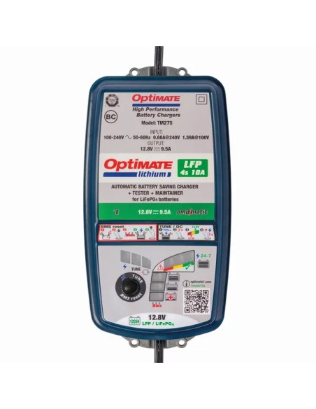 TECMATE Ladegeräte - CHARGER OPT LITH 4S 9A