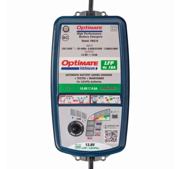 TECMATE Ladegeräte - CHARGER OPT LITH 4S 9A