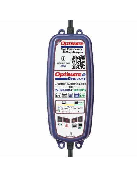 TECMATE Ladegeräte - OPTIMATE 2 DUO