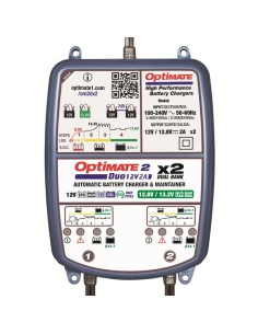 OptiMate 2 DUO x 2 Ladestationen