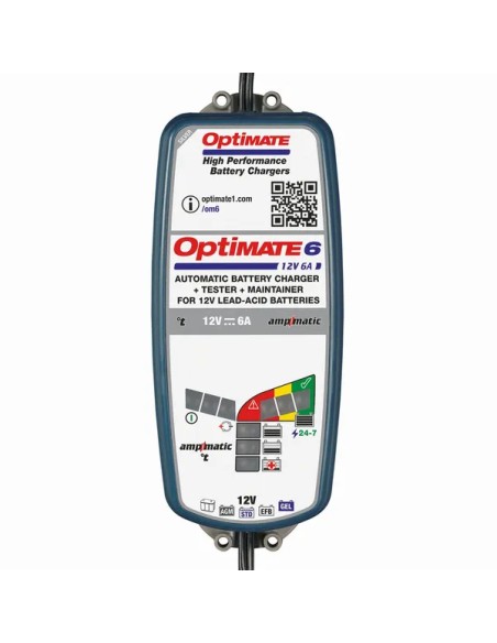 TECMATE Ladegeräte - OPTIMATE 6 AMPMATIC 6A