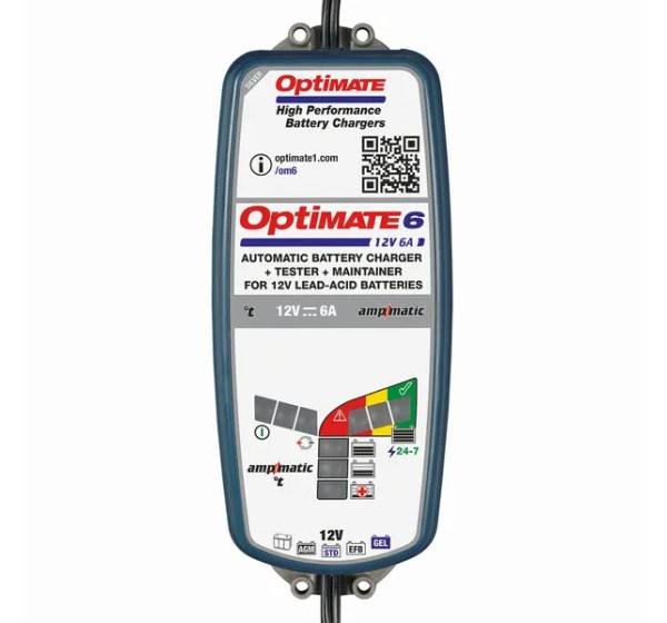 TECMATE Ladegeräte - OPTIMATE 6 AMPMATIC 6A