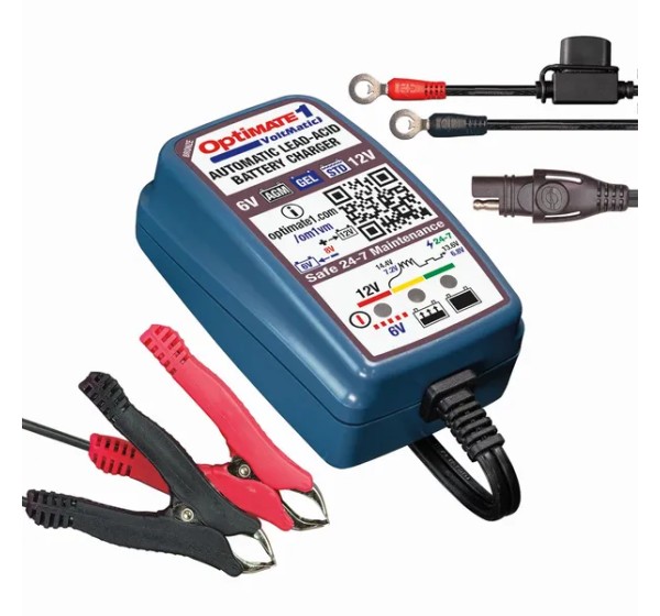TECMATE Ladegeräte - Einbaubeispiel
