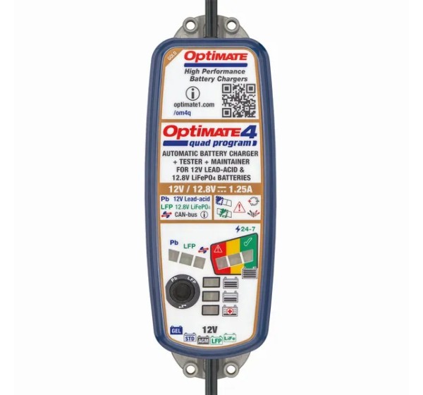 TECMATE Ladegeräte - CHARGER OPTIMATE 4 QUAD
