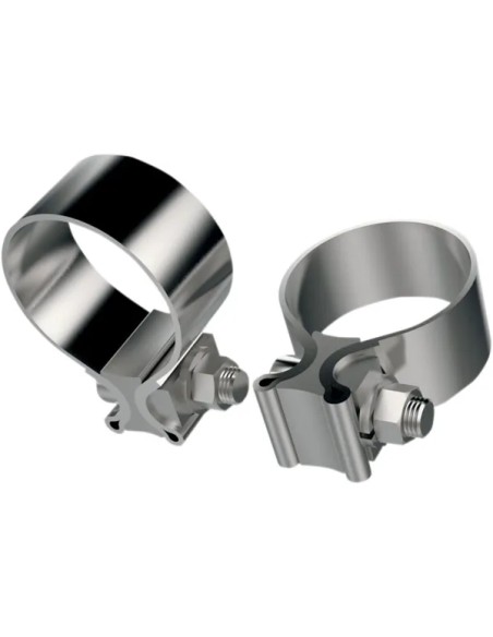 KHROME WERKS Montagematerial & Zubehör - CLAMP EXHAUST SS 1.25 W