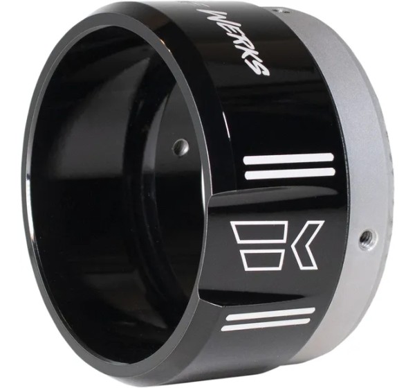 KHROME WERKS Endkappen & Spitzen - ENDCAP 4.5KLASSIC RH BLK