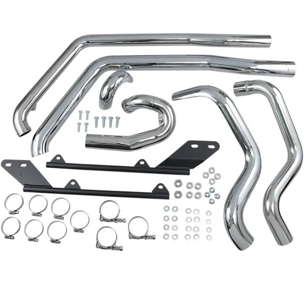 BASSANI XHAUST Krümmer & Mittelrohre für Harley Davidson FLSTFB 1690 ABS 2012-2017