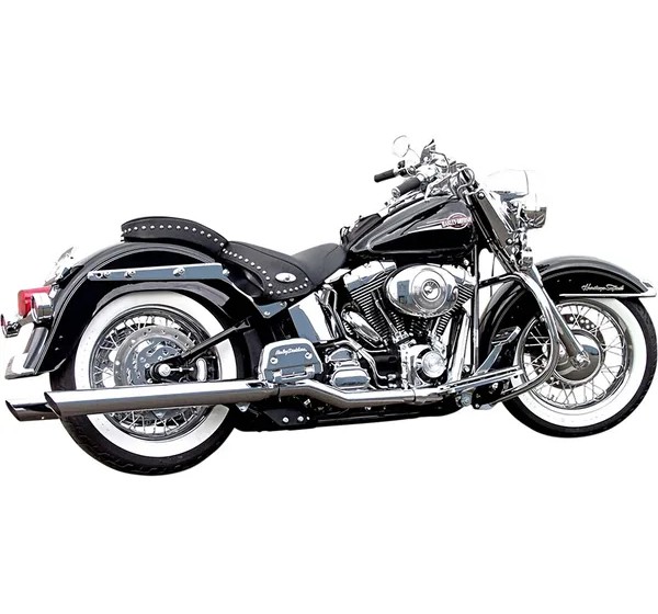 BASSANI XHAUST Endschalldämpfer für Harley Davidson FLSTC 1340 1989-1999