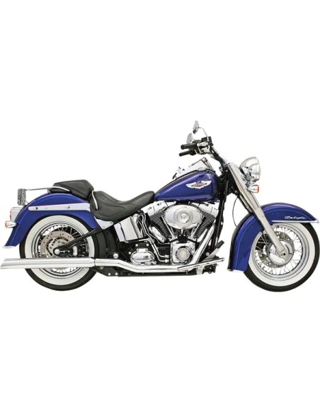 BASSANI XHAUST Endschalldämpfer für Harley Davidson FLSTC 1340 1989-1999