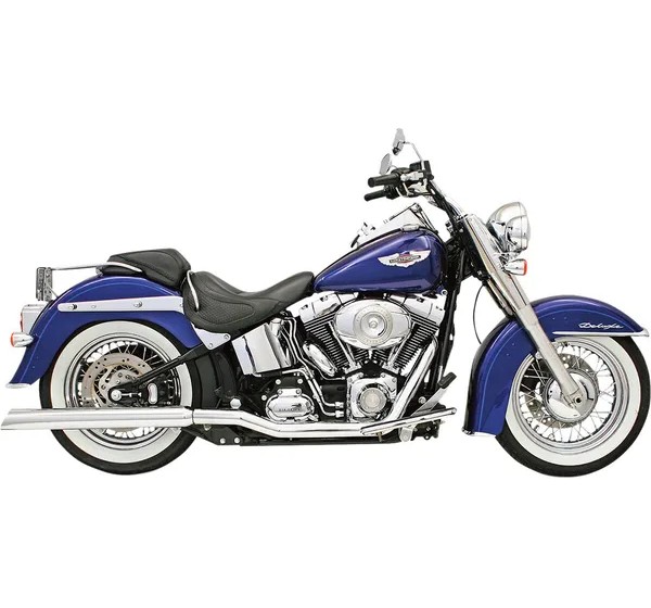 BASSANI XHAUST Endschalldämpfer für Harley Davidson FLSTC 1340 1989-1999