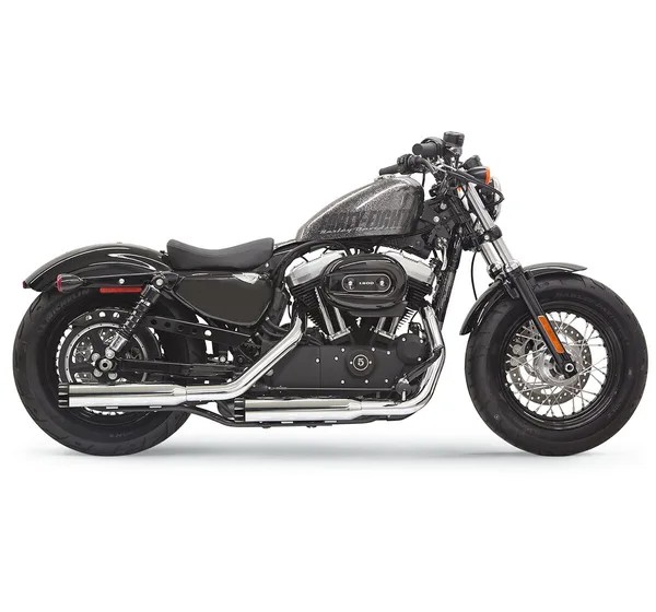 BASSANI XHAUST Endschalldämpfer für Harley Davidson XL 1200 X ABS 2014-2022