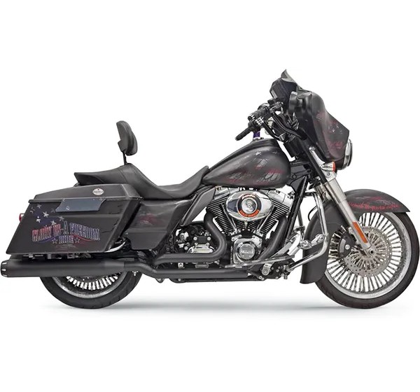 BASSANI XHAUST Krümmer & Mittelrohre für Harley Davidson FLHTCUTG 1690 2009-2016