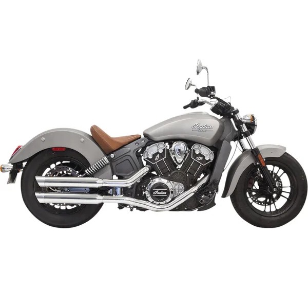 BASSANI XHAUST Endschalldämpfer für INDIAN SCOUT 69 ABS 2015-2020