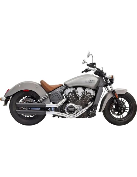BASSANI XHAUST Endschalldämpfer für INDIAN SCOUT 69 ABS 2015-2024