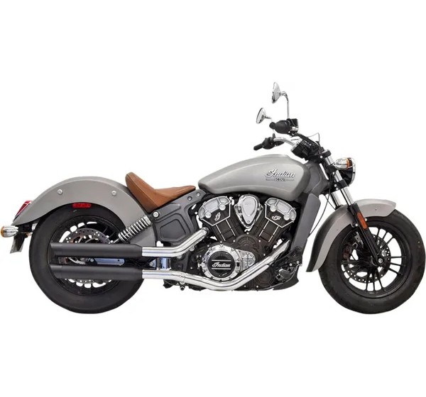 BASSANI XHAUST Endschalldämpfer für INDIAN SCOUT 69 ABS 2015-2024