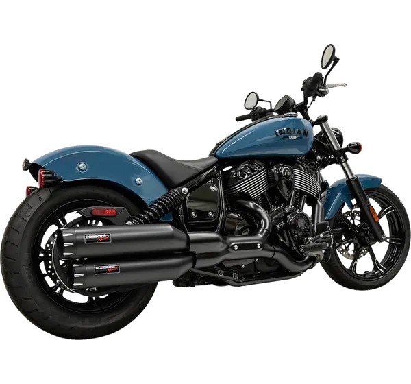 BASSANI XHAUST Endschalldämpfer für INDIAN CHIEF 111 ABS ab 2022