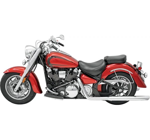 BASSANI XHAUST Krümmer & Mittelrohre für YAMAHA XV 1600 A 1999-2004