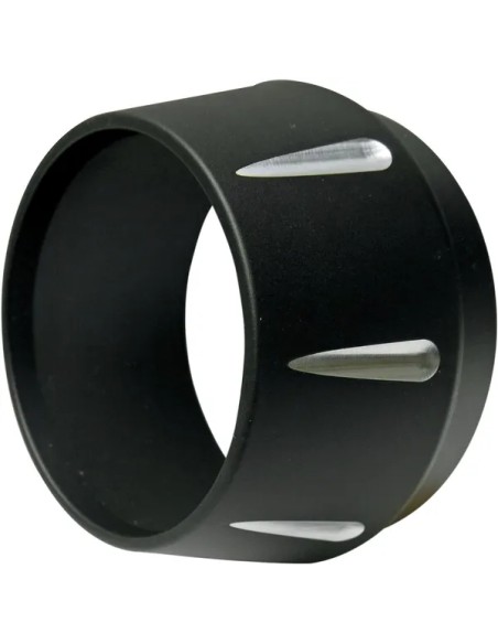 BASSANI XHAUST Endkappen & Spitzen - END CAP W/CONTRASTING FLUTES -