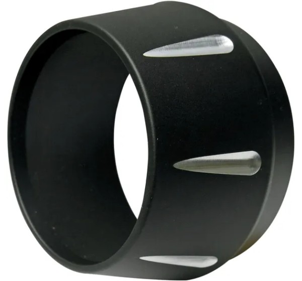 BASSANI XHAUST Endkappen & Spitzen - END CAP W/CONTRASTING FLUTES -