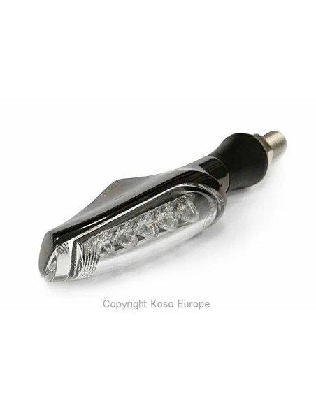 KOSO NORTH AMERICA Blinker - TURN SIGNAL LED BLK MATT