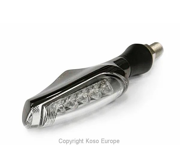 KOSO NORTH AMERICA Blinker - TURN SIGNAL LED BLK MATT