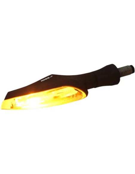 KOSO NORTH AMERICA Blinker - TURN/POSITION BK SMOKE