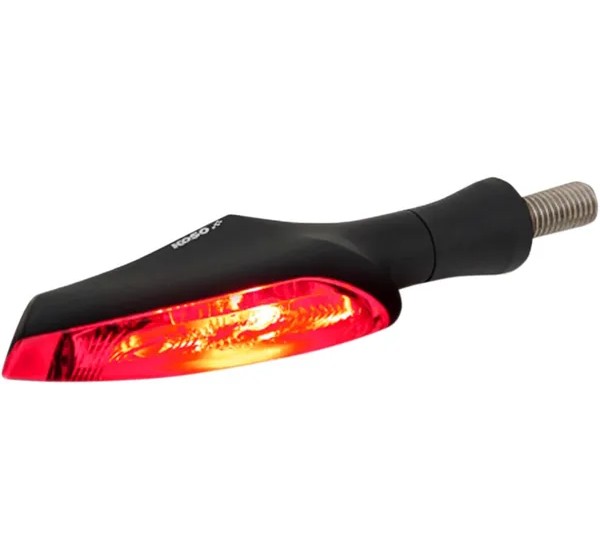 KOSO NORTH AMERICA Blinker - TURN/BRAKE UNIT BK SMOKE
