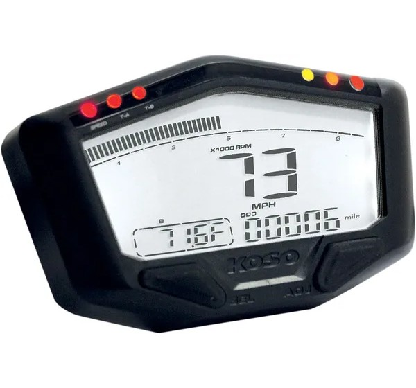 KOSO NORTH AMERICA Tachometer & Drehzahlmesser - SPEEDO/TACH DB-02R