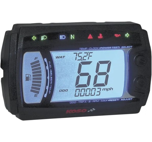 KOSO NORTH AMERICA Anzeigeninstrumente - SPEEDO-MULTI METER XRSR