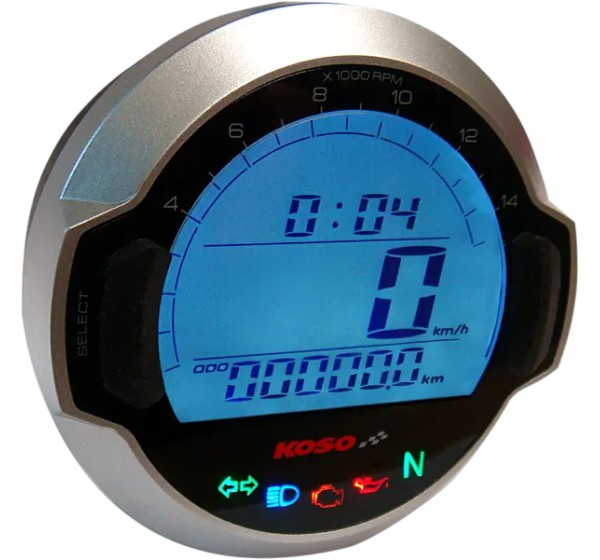 KOSO NORTH AMERICA Anzeigeninstrumente - SPEEDOMETER D64 GP STYLE