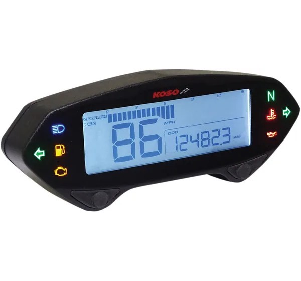 KOSO NORTH AMERICA Anzeigeninstrumente - SPEEDO-MULTI METER DB01RN