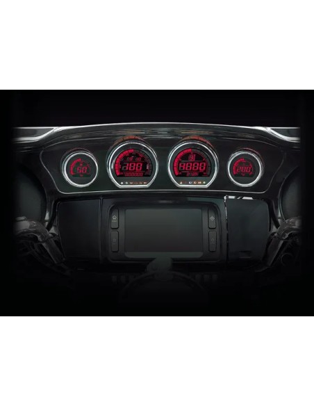 KOSO NORTH AMERICA Tachometer & Drehzahlmesser - Einbaubeispiel