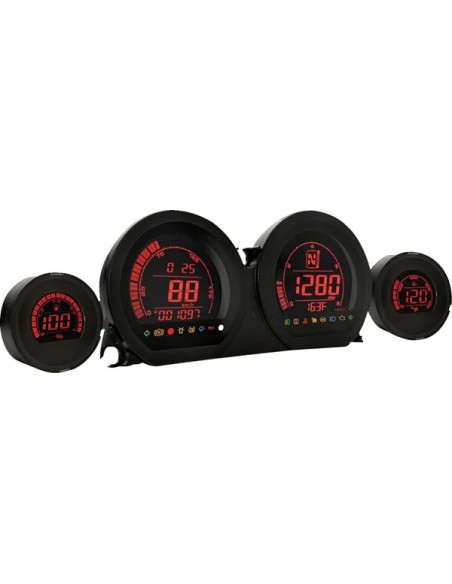 KOSO NORTH AMERICA Tachometer & Drehzahlmesser für Harley Davidson FLHX 1750 ABS 2017-2023
