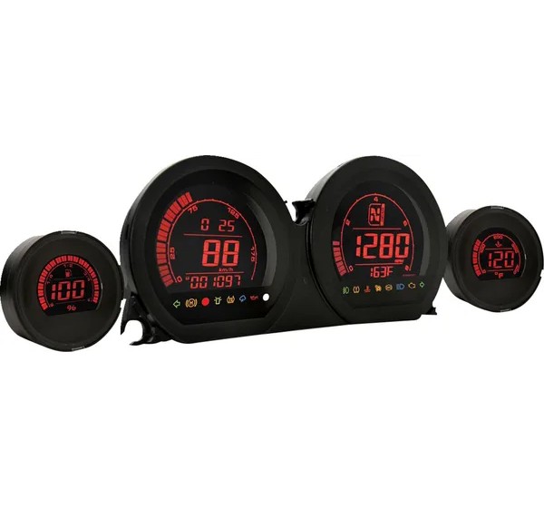 KOSO NORTH AMERICA Tachometer & Drehzahlmesser für Harley Davidson FLHX 1750 ABS 2017-2023