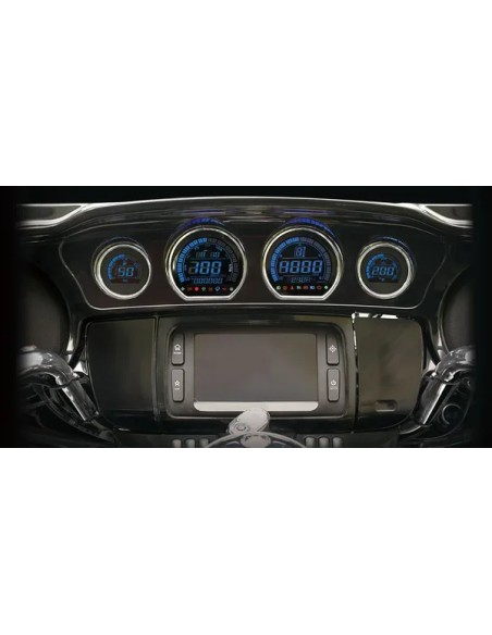 KOSO NORTH AMERICA Tachometer & Drehzahlmesser - Einbaubeispiel