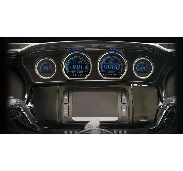KOSO NORTH AMERICA Tachometer & Drehzahlmesser - Einbaubeispiel