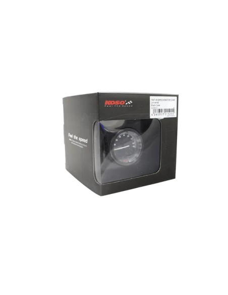 KOSO NORTH AMERICA Tachometer & Drehzahlmesser - SPEEDOMETER D48 BLK