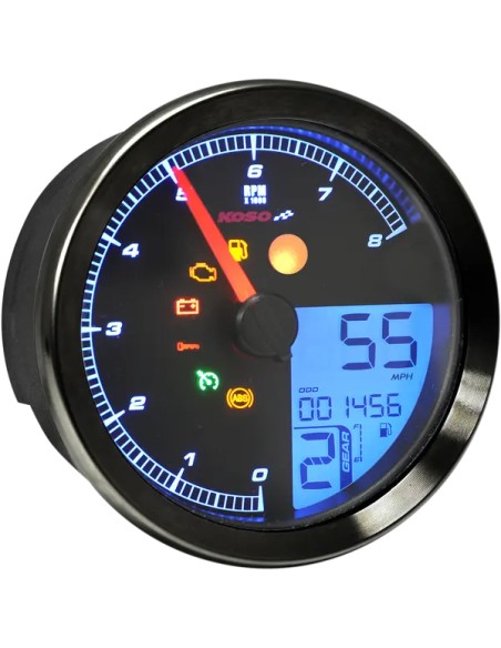 KOSO NORTH AMERICA Anzeigeninstrumente für Harley Davidson XL 1200 C 2004-2013