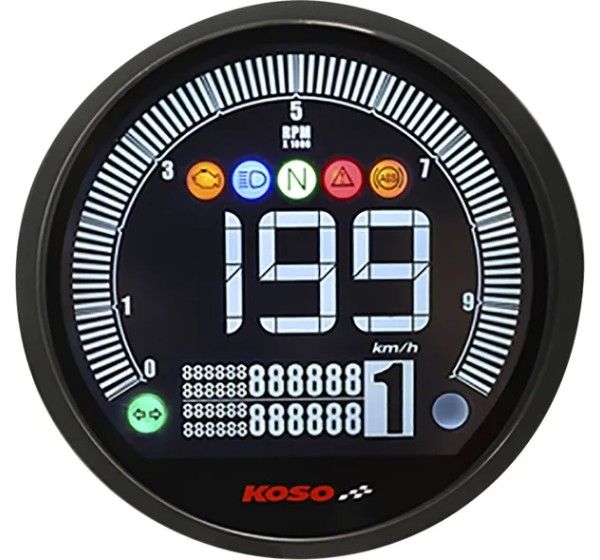 KOSO NORTH AMERICA Anzeigeninstrumente für BMW R NINE T ABS 2017-2023