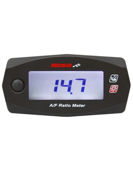 KOSO NORTH AMERICA Anzeigeninstrumente - AIR/FUEL RATIO METER MINI-4