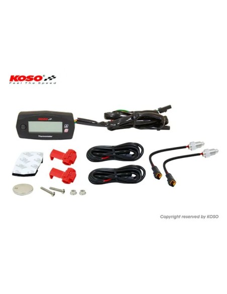 KOSO NORTH AMERICA Anzeigeninstrumente - Einbaubeispiel