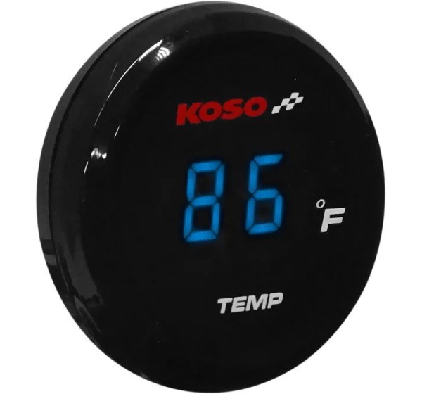 KOSO NORTH AMERICA Anzeigeninstrumente - TEMP AMBIENT BLUE