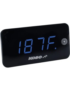 Digitaler Super Slim Voltmeter und Temperaturmesser mit...