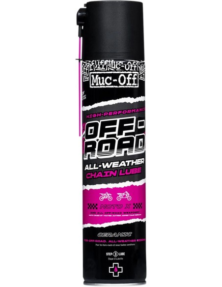 MUC-OFF Öl- und Schmierstoffe - OFFROAD ALLWEA CHAINLUBE 400ML