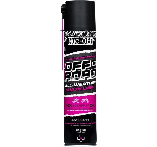 MUC-OFF Öl- und Schmierstoffe - OFFROAD ALLWEA CHAINLUBE 400ML