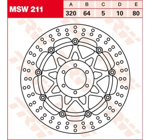 TRW Bremsscheiben für APRILIA RS 125 1992-2013
