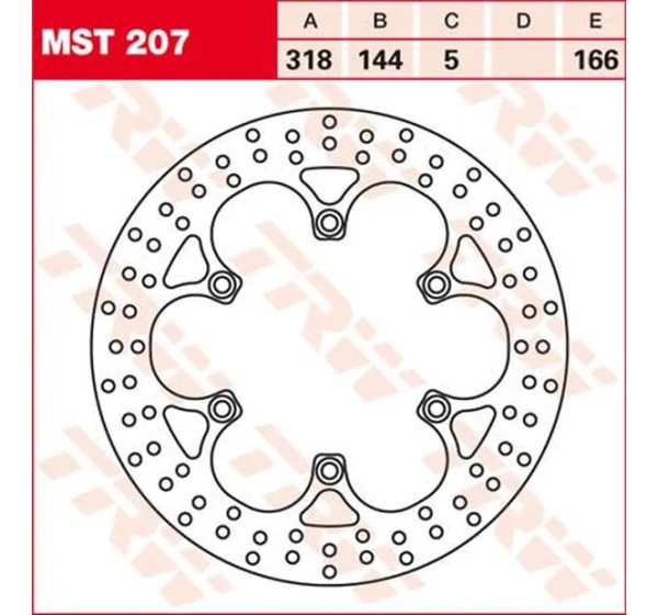TRW Bremsscheiben für HONDA ST 1100 1990-2001