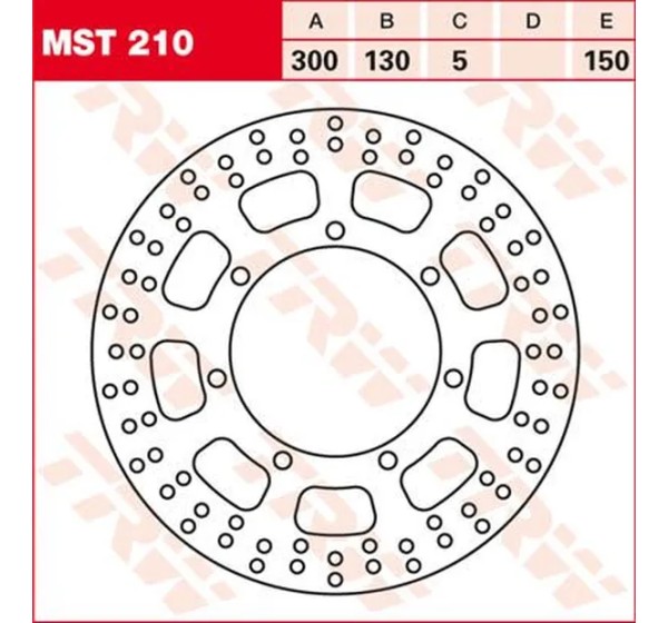 TRW Bremsscheiben für KAWASAKI VN 800 1995-2006