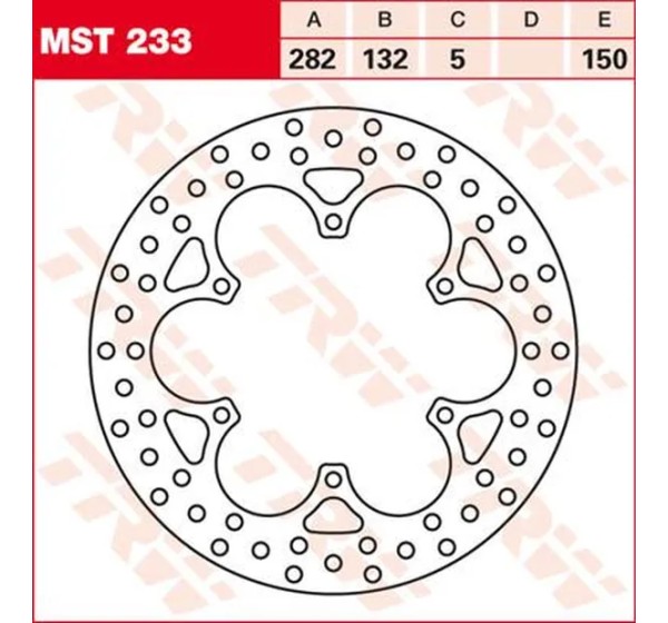 TRW Bremsscheiben für YAMAHA FJR 1300 ABS 2003-2020