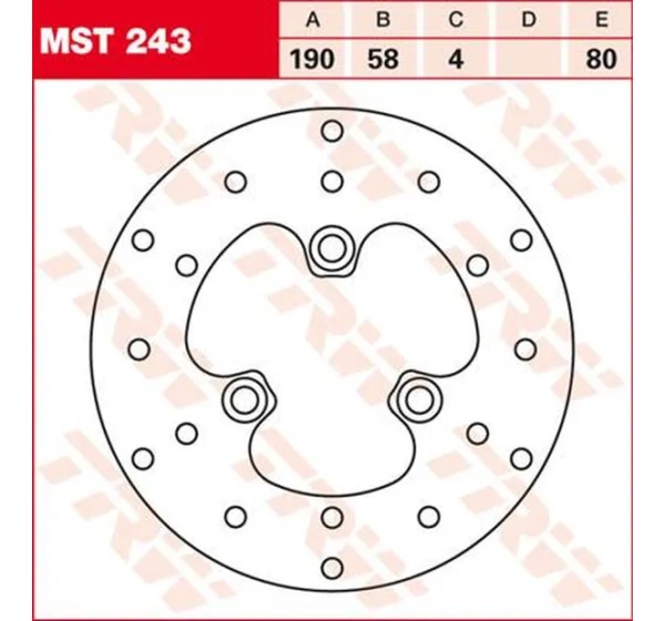 TRW Bremsscheiben für YAMAHA YQ 50 L 1999-2012